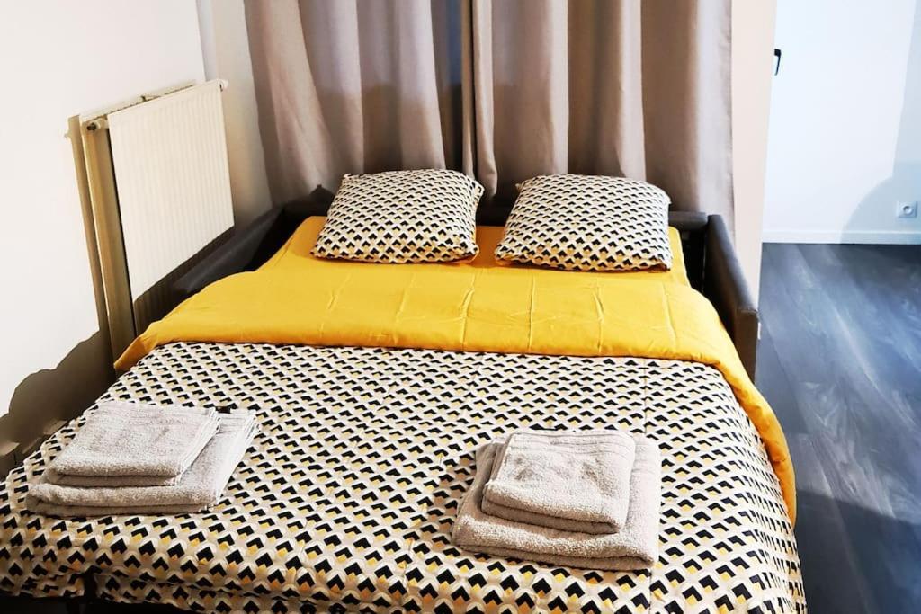 Le Jules Val - Studio Cosy En Residence + Parking + Wi-Fi Evry-Gregy-sur-Yerre Luaran gambar